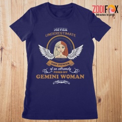 fun An Extremely Pissed Off Gemini Woman Premium T-Shirts