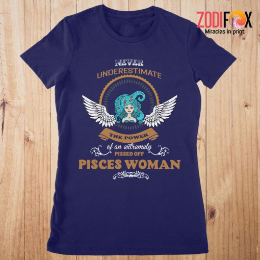 best An Extremely Pissed Off Pisces Woman Premium T-Shirts