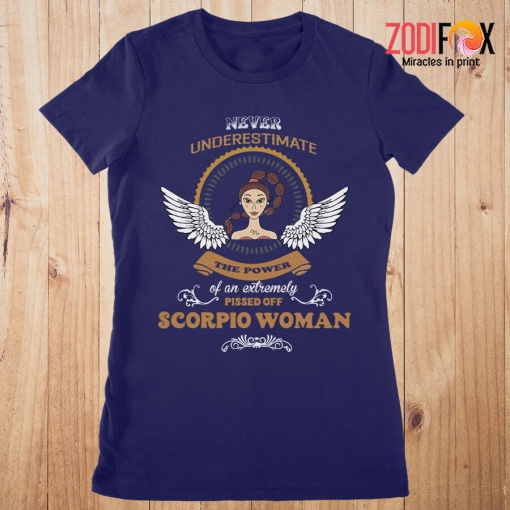 cute An Extremely Pissed Off Scorpio Woman Premium T-Shirts