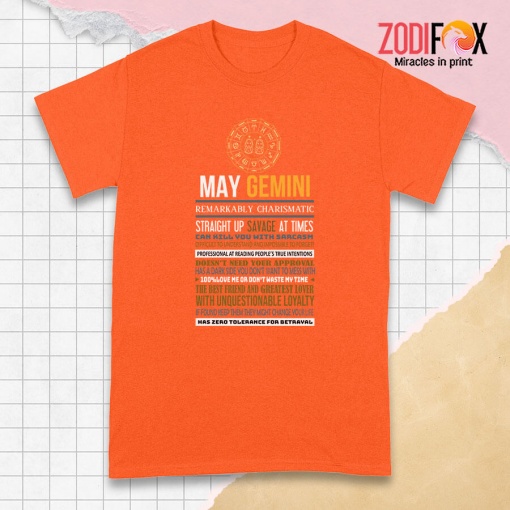 lively May Gemini Remarkably Premium T-Shirts