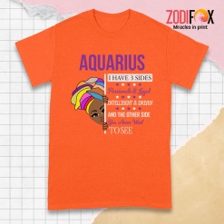 cute Loyal Intelligent Aquarius Premium T-Shirts