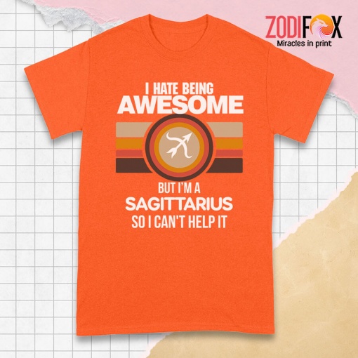 cute I Hate Being Awesome Sagittarius Premium T-Shirts
