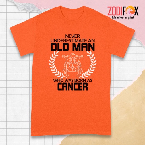 cheap Who Was Born As Cancer Premium T-Shirts
