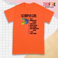 exciting They Whispered To Her Scorpio Premium T-Shirts