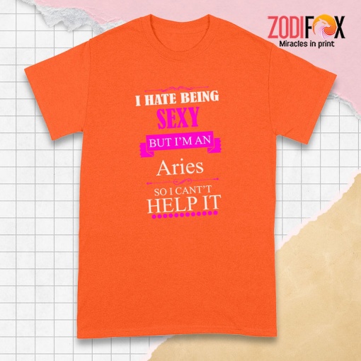 best I Hate Being Sexy Aries Premium T-Shirts