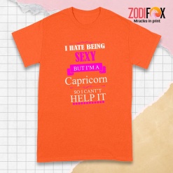 awesome I Hate Being Sexy Capricorn Premium T-Shirts