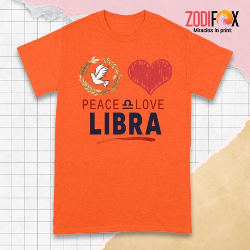 wonderful Peace Love Libra Premium T-Shirts
