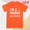 personalised Let's Save Some Time And Assume Taurus Premium T-Shirts