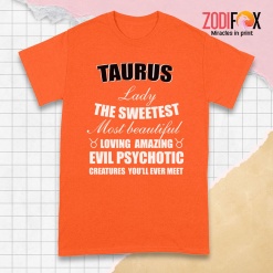 lively Taurus Lady The Sweetest Premium T-Shirts
