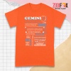 awesome A Cross Between A Tender Gemini Premium T-Shirts