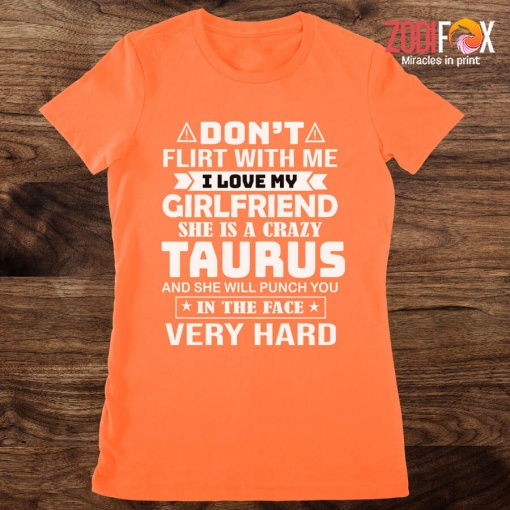 best She Is A Crazy Taurus Premium T-Shirts