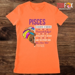 pretty Loyal Intelligent Pisces Premium T-Shirts