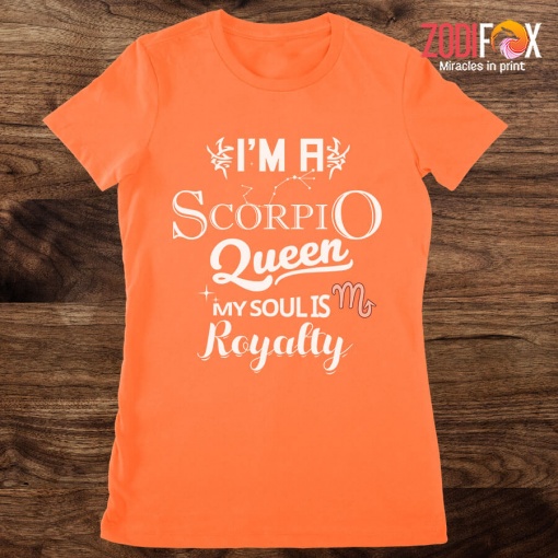 best I'm A Scorpio Queen Premium T-Shirts