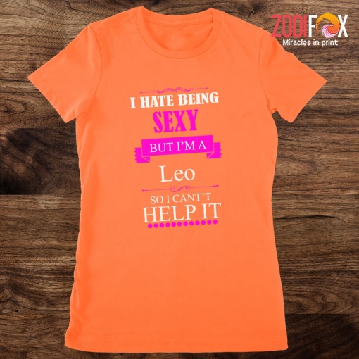 cool I Hate Being Sex Leo Premium T-Shirts