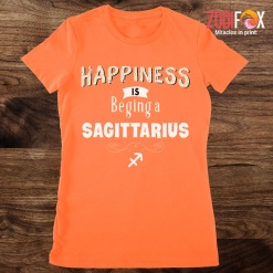 wonderful Happiness Is Being A Sagittarius Premium T-Shirts