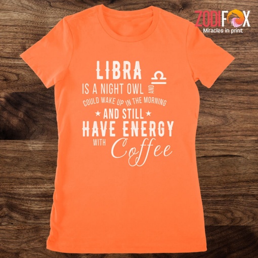 novelty Libra Is A Night Owl Premium T-Shirts