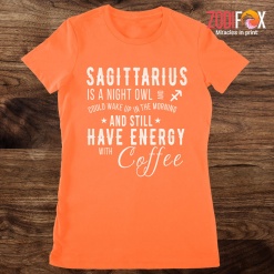 various Sagittarius Is A Night Owl Premium T-Shirts