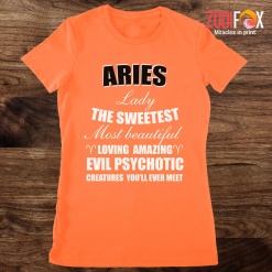various Aries Lady The Sweetest Premium T-Shirts - ARIESPT0305