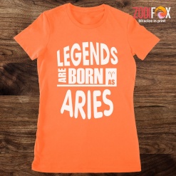 personality Legends Are Born As Aries Premium T-Shirts