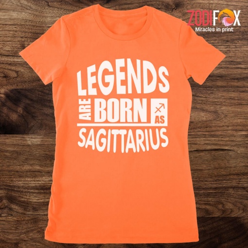 high quality Legends Are Born As Sagittarius Premium T-Shirts