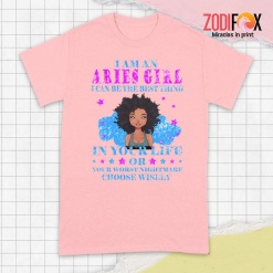 wonderful I Am An Aries Girl Premium T-Shirts
