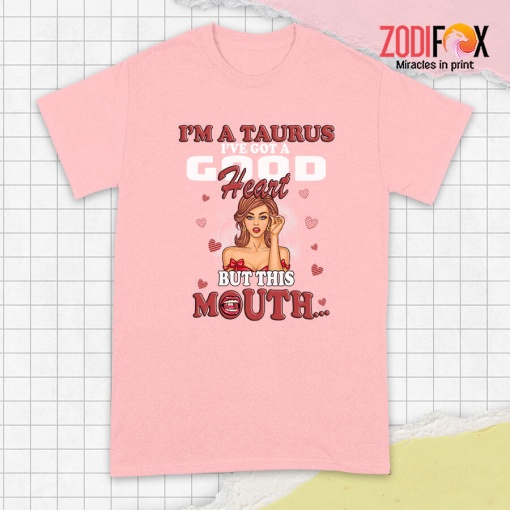 cute I've Got A Good Heart Taurus Premium T-Shirts