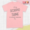awesome You Wouldn't Understand Scorpio Premium T-Shirts
