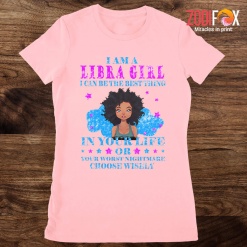 interested I Am A Libra Girl Premium T-Shirts