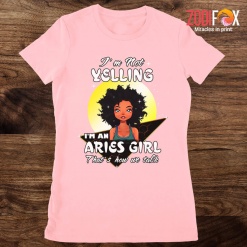 funny That's How We Talk Aries Premium T-Shirts