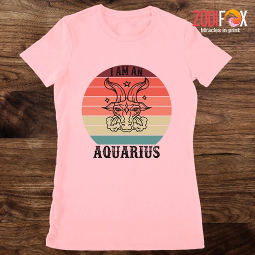 unique I Am An Aquarius Person Premium T-Shirts