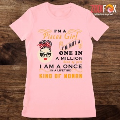 funny I'm Not A One In A Million Kind Of Girl Pisces Premium T-Shirts