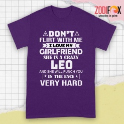 cool She Is A Crazy Leo Premium T-Shirts