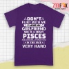 special She Is A Crazy Pisces Premium T-Shirts