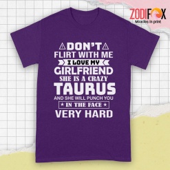 special She Is A Crazy Taurus Premium T-Shirts