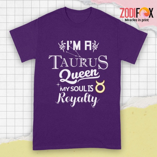 cool I'm A Taurus Queen Premium T-Shirts
