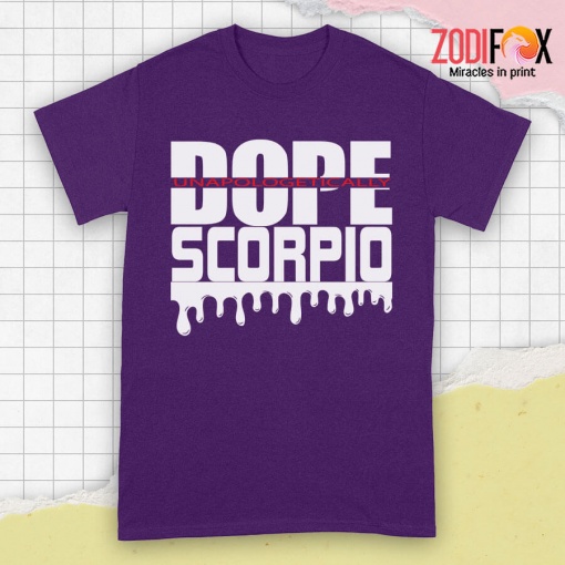 cool Dope Unapologetically Scorpio Premium T-Shirts