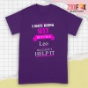 lively I Hate Being Sex Leo Premium T-Shirts