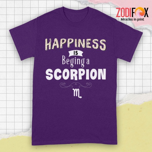 cool Happiness Is Being A Scorpio Premium T-Shirts