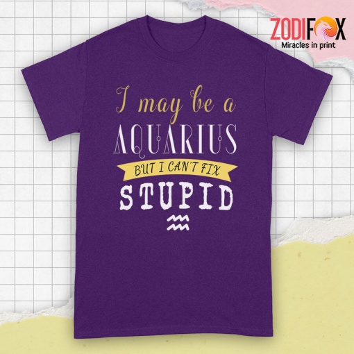 awesome I May Be An Aquarius Premium T-Shirts