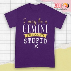 fun I May Be A Gemini Premium T-Shirts
