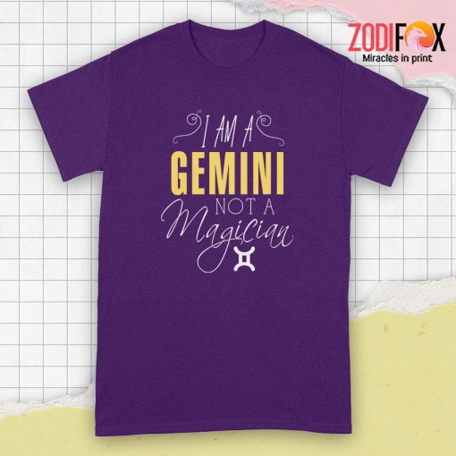 cute I Am A Gemini Not A Magician Premium T-Shirts - GEMINIPT0292