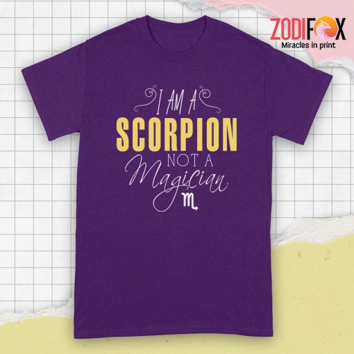 special I Am A Scorpio Not A Magician Premium T-Shirts-SCORPIOPT0292