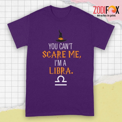 affordable You Can't Scare Me, I'm A Libra Premium T-Shirts - LIBRAPT0306