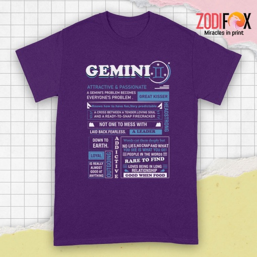 special A Cross Between A Tender Gemini Premium T-Shirts