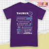 favorite Not One To Mess With Laid Back Taurus Premium T-Shirts