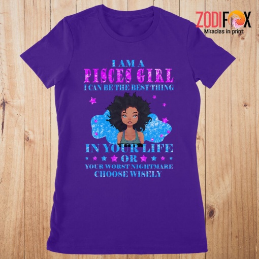 best I Am A Pisces Girl Premium T-Shirts