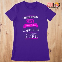 affordable I Hate Being Sexy Capricorn Premium T-Shirts