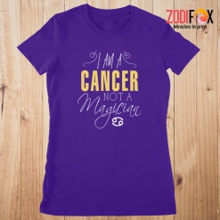cute I Am A Cancer Not A Magician Premium T-Shirts - CANCERPT0292