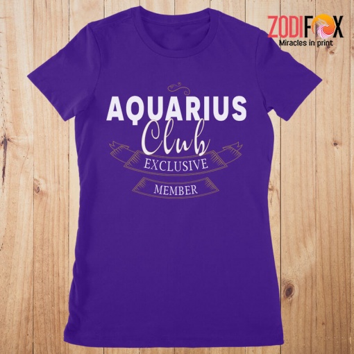 lovely Aquarius Club Exclusive Member Premium T-Shirt