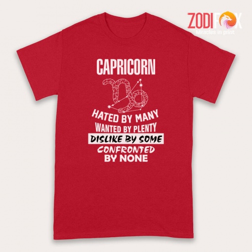 cool Capricorn Hated By Many Premium T-Shirts